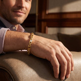 Men's Marine Link 14k Gold (33gram) or Platinum (53gram) 6mm Bracelet 8.5"