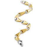 Men's Seed Link 14k Gold (50gram) or Platinum (81gram) 7.5mm Bracelet 9.5"