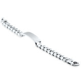Men's Link 14k Gold (86gram) or Platinum (138gram) 10-13mm Bracelet 8.5"