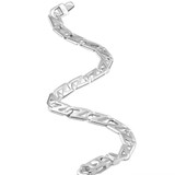 Men's link 14k Gold (26gram) or Platinum (42gram) 7mm Bracelet 8.5"