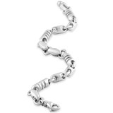 Men's Marine Link 14k Gold (50gram) or Platinum (80gram) 6-5mm Bracelet 8.5"