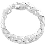 Men's Cuban 14k Gold (208gram) or Platinum (335gram) 16.5mm Link Bracelet 9.5"