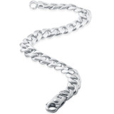 Men's Cuban Link 14k Gold (50gram) or Platinum (82gram) 9.5mm Bracelet 8.25"
