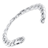 Men's Curb Link 14k Gold (50gram) or Platinum (80gram) 9.5mm Bracelet 8.5"