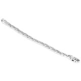 Men's Curb & Mariner Mixed Link 14k Gold (26gram) or Platinum (42gram) 7.5mm Bracelet 8.5"