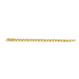 Men's Cuban Link 14k Gold (74gram) or Platinum (119gram) 13.5mm Link Bracelet 9"