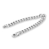 Men's solid 14k Gold (46gram) or Platinum (65gram) 9mm Link Bracelet 8.5"