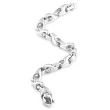 Men's Designer Seed Link 14k Gold (50gram) or Platinum (81gram) 8mm Bracelet 8.5"