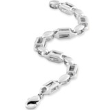 Men's Link 14k Gold (54gram) or Platinum (86gram) 6.5-8mm Bracelet 8.5"