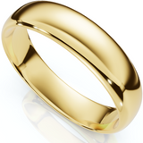 5mm Dome High Polished Wedding Band 10K Yellow Gold