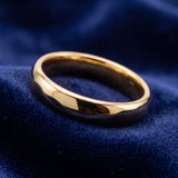 5mm Dome High Polished Wedding Band 10K Yellow Gold