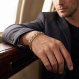 Men's Cuban Link 14k Gold (45gram) or Platinum (72gram) 8mm Bracelet 8.25"