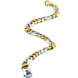 Men's Link 14k Gold (41gram) or Platinum (66gram) 7.5mm Bracelet 8.5"