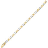 Men's Mariner 14k Gold (75gram) or Platinum (121gram) 12mm Link Bracelet 8.5"