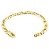 Men's Cuban 14k Gold (31gram) or Platinum (49gram) 6.5mm Link Bracelet 8.5"