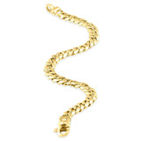 Men's Cuban 14k Gold (31gram) or Platinum (49gram) 6.5mm Link Bracelet 8.5"