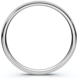 2mm 14K White Gold Comfort Fit Plain Wedding Band