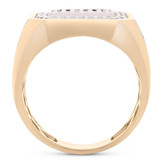 1Ct Men's Diamond Ring 10k Yellow Gold 1Ct Men's Diamond Ring 10k Yellow Gold