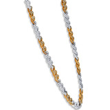 Men's Diamond Curb 14k Gold (73gram) or Platinum (137gram) 9.5mm Diamond Chain Necklace 23"