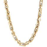 Men's Heavy Designer Diamond Mariner 14k Gold (155gram) or Platinum (291gram) 7.5mm Chain Necklace 24"