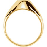 1.50Ct Men's Solitaire Round Diamond Brilliant Wedding Ring 14K Yellow Gold