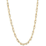 Men's 14k Gold (79gram) or Platinum (148gram) 5.5mm Link Chain Necklace 24"