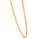 Men's 14k Gold (57gram) or Platinum (107gram) 5.5mm Link Chain Necklace 24"