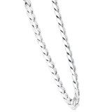 Men's 14k Gold (179gram) or Platinum (302gram) 13.5mm Link Chain Necklace 24"