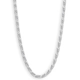 Men's 14k Gold (70gram) or Platinum (130gram) 6.5mm Link Chain Necklace 23"