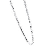 Men's Round Cable 14k Gold (66gram) or Platinum (124gram) 6mm Link Chain Necklace 22"