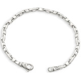 Men's 14k Gold (16gram) or Platinum (30gram) 4mm Link Bracelet 8.5"