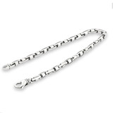 Men's 14k Gold (16gram) or Platinum (30gram) 4mm Link Bracelet 8.5"