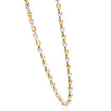 Men's 14k Gold (46gram) or Platinum (86gram) 5.5mm Link Chain Necklace 18"