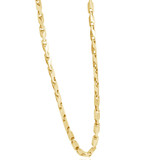 Men's 14k Gold (47gram) or Platinum (88gram) 4.5mm Link Chain Necklace 20"