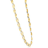 Men's Marine 14k Gold (51gram) or Platinum (95gram) 7mm Link Chain Necklace 20"