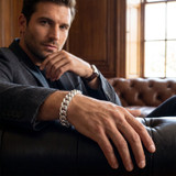 Men's Cuban 14k Gold (94gram) or Platinum (169gram) 14mm Link Bracelet 8.5"