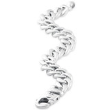 Men's Cuban 14k Gold (94gram) or Platinum (169gram) 14mm Link Bracelet 8.5"