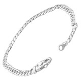 Men's 14k Gold (18gram) or Platinum (33gram) 5.5mm Link Bracelet 8.5"