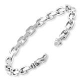 Men's 14k Gold (36gram) or Platinum (72gram) 6.5mm Link Bracelet 8.5"