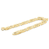 Men's Mariner Link 14k Gold (44gram) or Platinum (71gram) 8.5mm Link Bracelet 8.5"