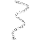Men's 14k Gold (17gram) or Platinum (28gram) 6mm Link Bracelet 8.5"