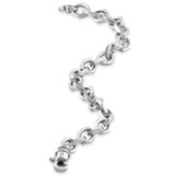 Men's 14k Gold (34gram) or Platinum (54gram) 8.5mm Link Bracelet 8.5"