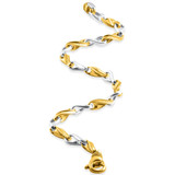 Men's 14k Gold (18gram) or Platinum (29gram) 6mm Link Bracelet 8.5"