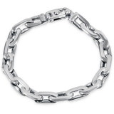 Men's 14k Gold (43gram) or Platinum (73gram) 8mm Link Bracelet 8.5"