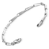Men's 14k Gold (16gram) or Platinum (25gram) 4.5mm Link Bracelet 8.5"