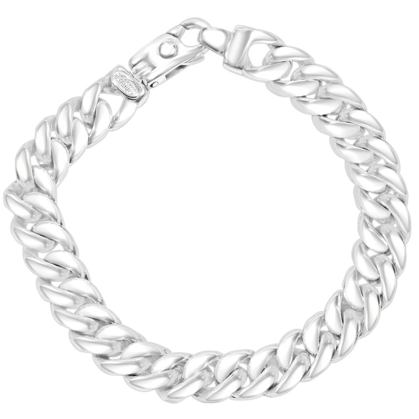 Men's Cuban Link 14k Gold (72gram) or Platinum (115gram) 10.5mm Bracelet 8.5"