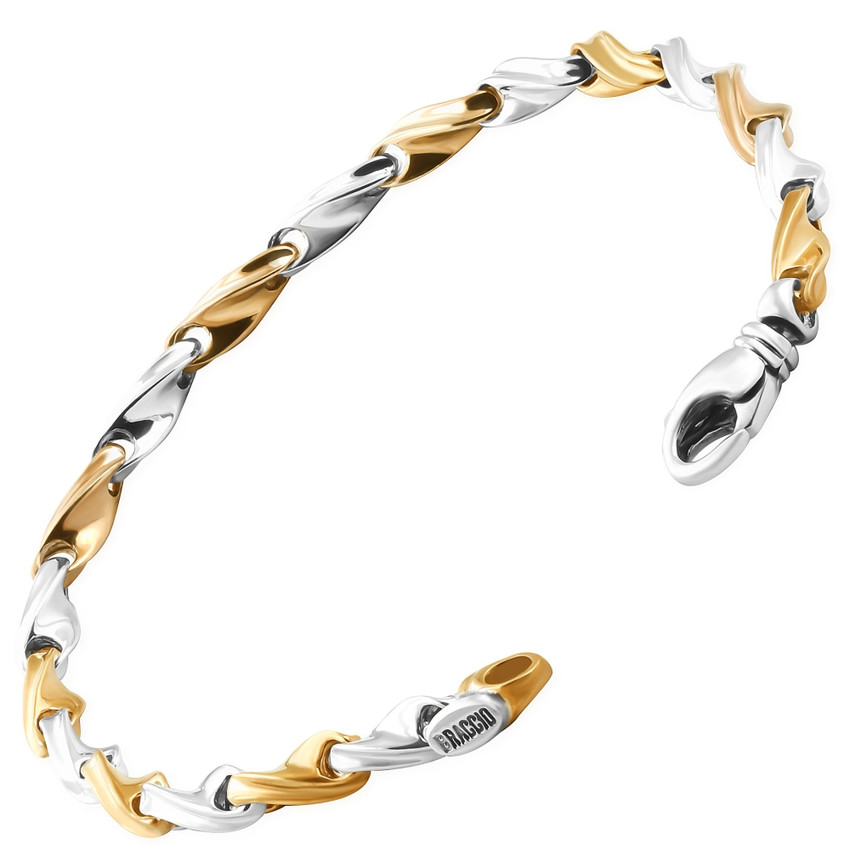 Men's Link 14k Gold (19gram) or Platinum (32gram) 4.5mm Bracelet 8.5"