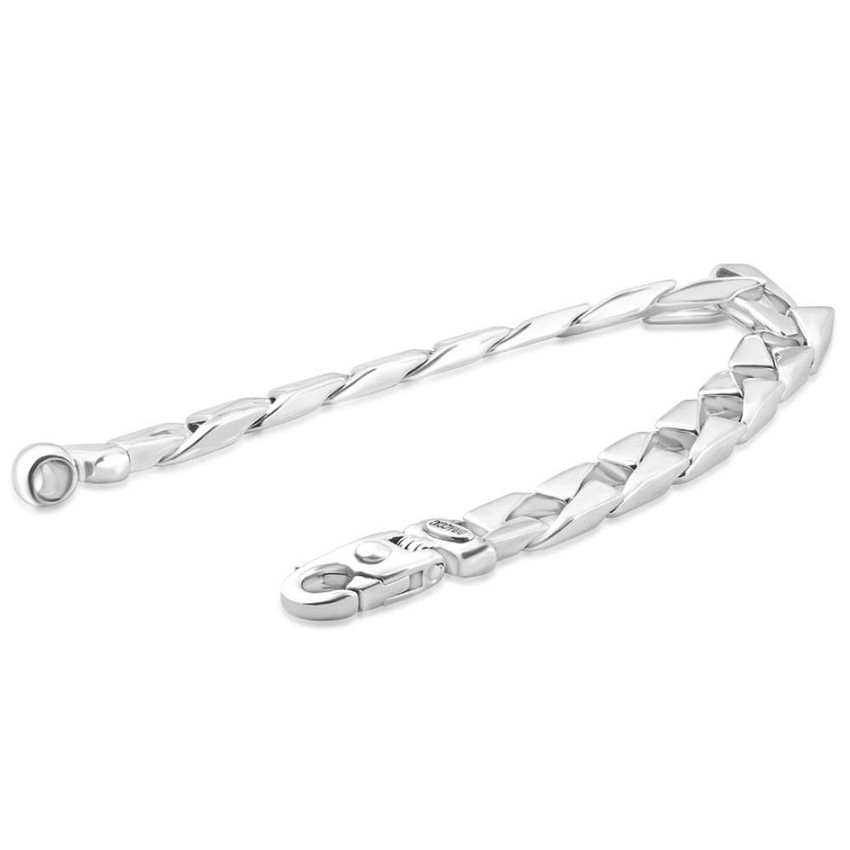 Men's Link 14k Gold (71gram) or Platinum (114gram) 14mm Bracelet 9.25"