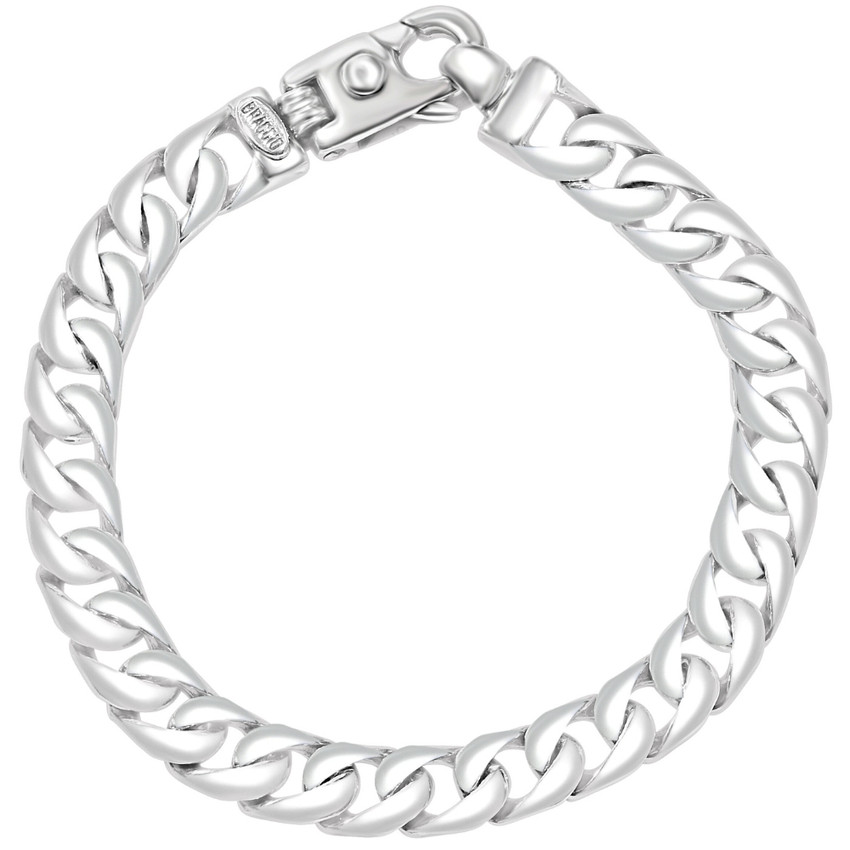 Men's Cuban Link 14k Gold (43gram) or Platinum (69gram) 8.5mm Bracelet 8.5"
