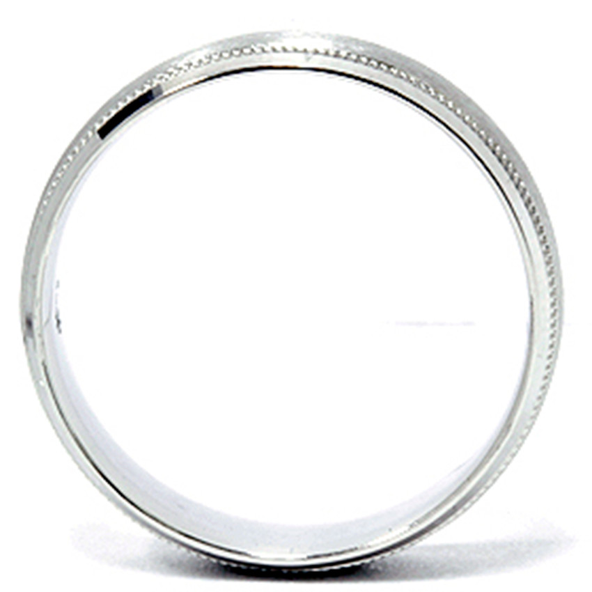 Platinum 6mm Brushed Ring Men's Wedding Band